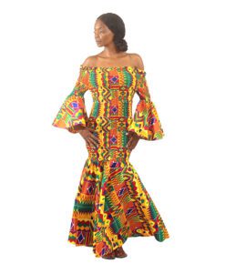 African-Made Kente Gown